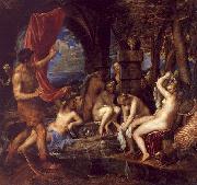 Diana and Actaeon  Titian